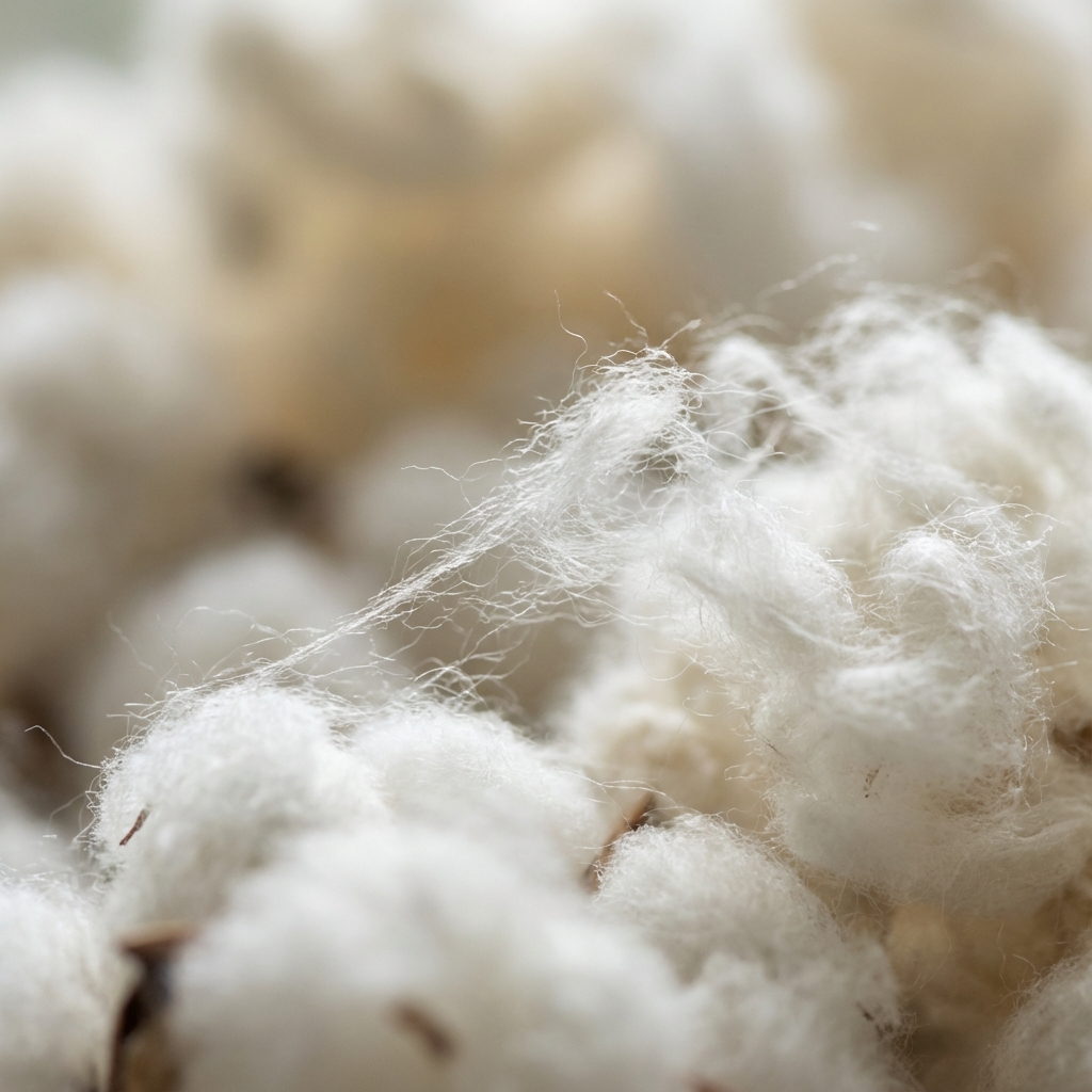Close up of Pima Cotton texture